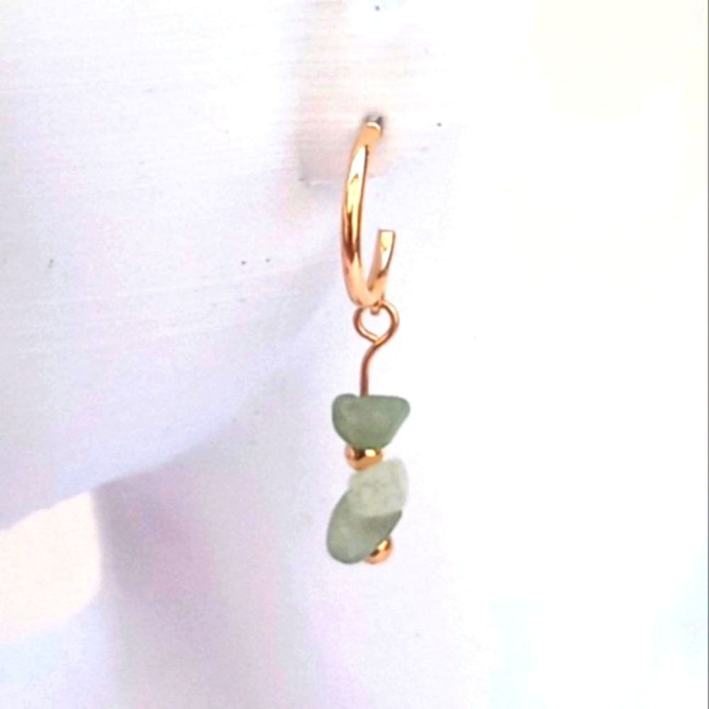 Aventurine Dangle Earrings